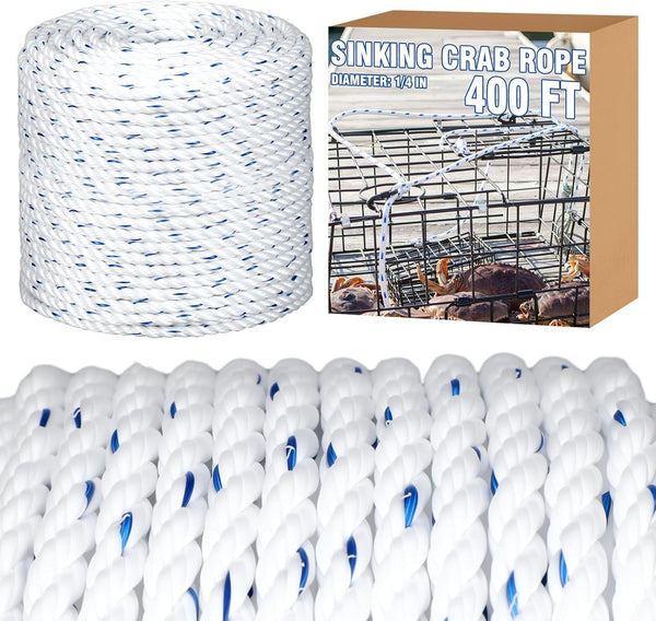 Sinking Line Leaded Core Rope for Crab Trap and Shrimp Pot Crab
