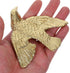 Cabilock Brass Door Handle Bird Shape Knob Retro Drawer Pulls for Cabinet Wardrobe Dresser Bedside Table Small