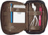 LIHIT LAB Large Capacity Triple Zipper Pencil Case for School, Office, Big Capacity, Blue