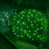 weillsnow 164Ft 500 8 LED Green St. Patrick's Day Lights, Waterproof Twinkle with Memory Functions Green String Lights