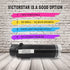 VICTORSTAR 5 Packs Compatible Toner Cartridges 6510 6515?Extra High Yield?5500 BK & 4300 Pages CMY for Xerox Phaser