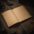 Odyssey Notebook Journal for Men, A5 Size with Lined Pages, 100 GSM Thick Kraft Paper, Brown Leather