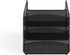 Safco Products Onyx Organizer Triple Tray, Powder Coated Rectangular Storage for Home, Office & Classroom Desktop or