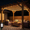 LitHome 10 x 10FT Gazebo Net Lights Outdoor, 280 LED Gazebo Lighting Waterproof,