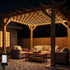 LitHome 10 x 10FT Gazebo Net Lights Outdoor, 280 LED Gazebo Lighting Waterproof,