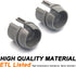 ISPINNER 25pcs 1/2 Inch Non-Metallic Cable Connectors, Labor Saving Snap Installation, Single Cable 14/2-10/3 AWG, Two Cables 14/2-12/2-14/3 AWG, ETL Listed