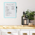 Mr. Pen Dry Erase Board, 14” x 11” Small White Board with Black Marker, Mint Green Frame for Home or Office