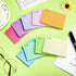 Pajean 9 Pcs/450 Sheet To Do List Sticky Note 3x4 Inch Self Stick Pads with Line for Office, School, Home Reminder
