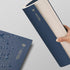 EMSHOI A4 Spiral Notebook, College Ruled, 300 Pages/150 Easy Tear Perforated Sheets, 3-Hole Punched, 100gsm Thick