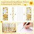 AmazingSpark 24 Set 0.7mm Sunflower Party Favors Retractable Sunflower Pencils Funny Mechanical Pencils with Positive