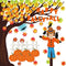 Zonon 128 Pcs Happy Fall Y'all Classroom Tree Bulletin Board Set, Woodland Whimsy Autumn Decorations for Thanksgiving