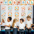 gisgfim Word Wall Classroom Bulletin Board Set, Alphabet Letters for Wall Decoration in Preschool Primary School