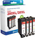 Dataproducts Remanufactured Ink Cartridges Replacement for Canon PGI-281XL/CLI-281XL (4-Pack)
