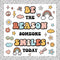 Classroom Bulletin Board Decoration Set with Welcome Banner for Boho Hippie Groovy Theme, Kindergarten to Middle School