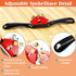 6 Pieces Adjustable Spokeshave Set, 1 Adjustable Spokeshave with Flat Base and 5 Metal Blades