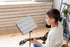 Scribbledo Dry Erase Music Staff White Boards, 9" X 12 Inch Double Sided Musical Notes Whiteboard for Kids