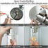 1-Light E26 Bulb GORDNWE Bathroom Wall Sconce, Brushed Nickel Vanity Light, Modern Wall Light Fixture with Clear Glass