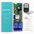 Newgoal 2 Inching 433 channelsWiFi Wireless Smart Switch Self-locking Relay Module, be applied to access control Tuya