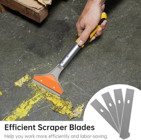 4" 100 Scraper Blades, Pcs Replacement Scraper Razor Blades, Ultra-sharp Scraper Razor Blades, Single-Edge Razor Blades