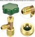 MECCANIXITY Self-sealing Can Tap Valve, 1/4 SAE, 7/16-28 Thread Bottle Opener for Refrigeration
