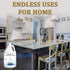 OrganicMatters 30% (128 oz Vinegar Organic Industrial Cleaning Agent Concentrate, Pure Non-GMO Kosher All-Purpose Home