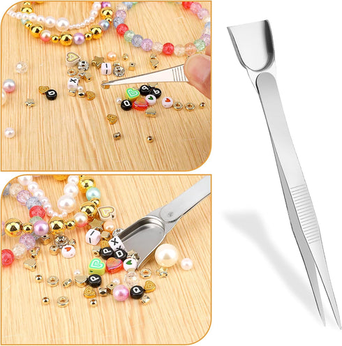 3Pcs Grabber Tool Holder Set Jeweler's Pick Up Sprinkle Pen with Prongs for Tiny Objects