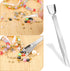 3Pcs Grabber Tool Holder Set Jeweler's Pick Up Sprinkle Pen with Prongs for Tiny Objects