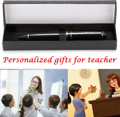 Personalized Engraved Pens for Teacher Appreciation Gifts, Perfect for Men and Women