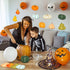 Lucleag 45 PCS Pumpkin Cutouts - Bulletin Board Decoration for Thanksgiving Fall Autumn School Classroom
