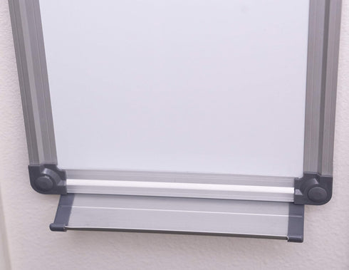 The Original Maven Slim 7.9” x 31.5” Mini Portable Magnetic Dry Erase Whiteboard, Small Office Wall Frame