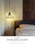 8.7", Industrial Pendant Lights Kitchen Island Black Hanging Light Fixtures with Clear Glass and Metal Cage, Farmhouse