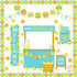 Whaline 62Pcs Summer Lemon Bulletin Board Decoration Kit, Inspirational Stand Cutouts for Classroom School Decor