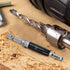 7pcs Self Centering Drill Bit Set 5/64-1/4" 5mm Hex Shank Drilling Bits for Wood Working Cabinet Door Hinge Hole Punch