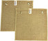 High-Temperature Resistant Fiberglass Pad, 2 Pack (12" x 12"), Heavy Duty PlumberPad for Soldering and Welding