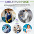 45 3 AMZ Medical Supply Disposable Lab Jackets, GSM SMS, Snap Front Coat with Knit Cuffs Collar & Pockets, Hip Length