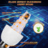 Kakolvan E12 Bulbs 3 Bulbs (2 Pack) LED Flickering Candelabra Flame Effect Light - Modes Flicker Chandelier Candle Fire
