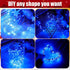 12 16ft 50 Pcs Solar String Lights Solar Mini Teeny Tiny Fairy Firefly Twinkle Light Waterproof LEDs Garden String