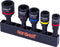5-Piece SAE Nut Driver Set, Impact Magnetic Nut Setters, S2 Steel, Imperial Sizes 1/4"-1/2"