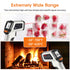 Infrared Thermometer, Laser Temperature Gun for Cooking, Non Contact Temp Gauge, Adjustable Emissivity IR Thermometer Heat Temperature Reader Gun -58 to 788?, -50 to 420?(Not for Human)