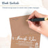 MATICAN 50-Pack Thank You For Your Order Cards, Kraft, 4 x 6 Inches, Postcard Size