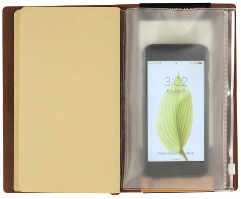 Voyager Refillable Journal, Nutmeg (Traveler's Journal, Planner, Notebook)