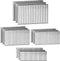 Straight Finish Nails, 16 Gauge, 2000-Pack (1-1/2", 1-3/4", 2", 2-1/2", 500 Per Size) for Pneumatic Nailer