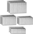 Straight Finish Nails, 16 Gauge, 2000-Pack (1-1/2", 1-3/4", 2", 2-1/2", 500 Per Size) for Pneumatic Nailer