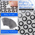 20 1000 6mm 3D 3D Marspark Sheet Point Scanning Markers Dots for Scanner High Accuracy Reflective Reference Adhesive