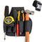 Sparkware Tool Pouch with Belt | Utility Belt for Electricians, Carpenters, and Construction Workers | Black, Medium