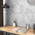 LACHEERY 15.8"x160" Grey Concrete Wallpaper, Peel and Stick Removable Contact Paper for Countertops