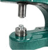 Hand Press Heavy Duty Eyelet Grommet Machine Punch Tool Kit with 3 Dies and 1500 Pcs Silver Grommets