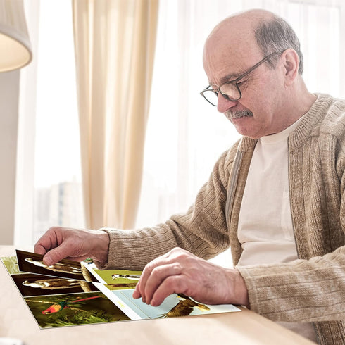 Keeping Busy Match The Photo Game - Fun Facts Matching Game for Adults, Dementia Activities for Seniors