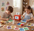 Chamii Set 12 3-12 AI Voice Mini Printer & DIY Art Kit for Kids - Inkless Thermal Instant Art with Coloring pens - Fun