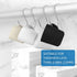 2 Pack Small Shower Door Hooks, Towel Hooks, Squeegee Hooks, Over Door Hooks for Towels, Glass Door, Kitchen, Bathroom